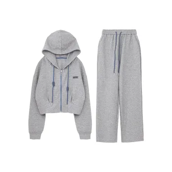 VIMLY Casual Suit Women's Heather Gray