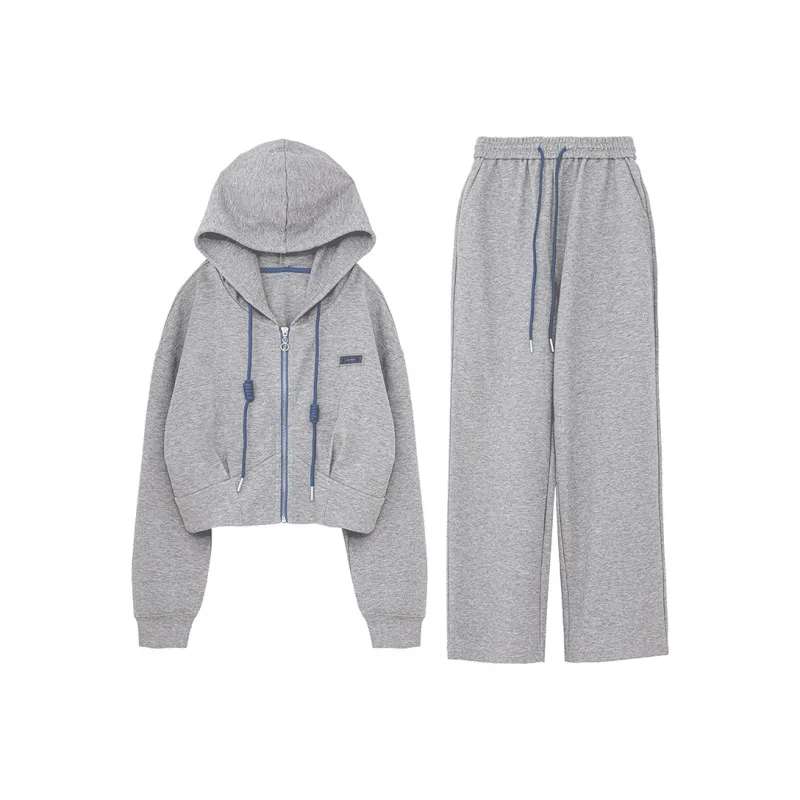 VIMLY Casual Suit Women's Heather Gray-0