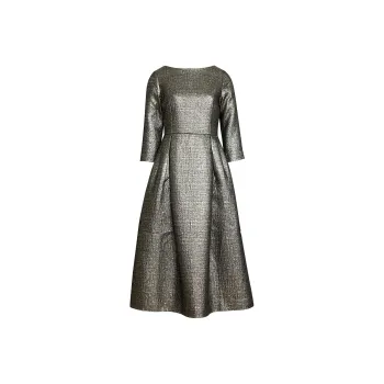 LIZZY Short Sleeved Dresses Women's Gold
