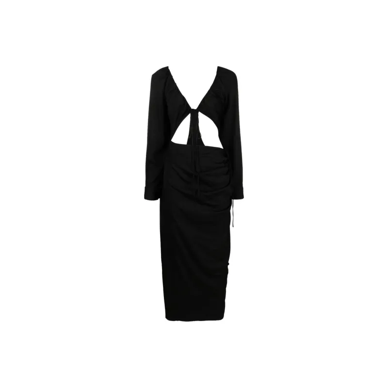 Christopher Esber Cut out Long sleeved Dress-0