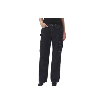 AGOLDE Nera Mid Rise Straight Leg Jeans