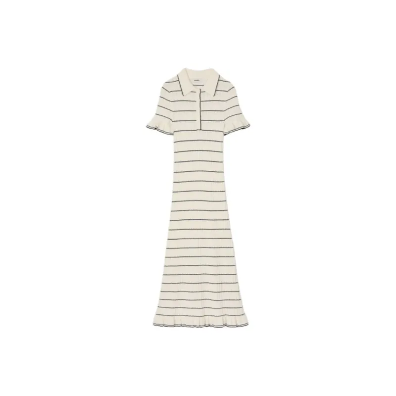 Sandro Striped Knitted Dress-0