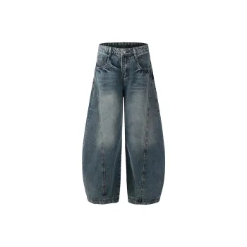 Ctbcaptainbeer Jeans Unisex Blue