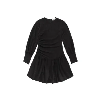 GANNI Long Sleeved Dresses Women's Black