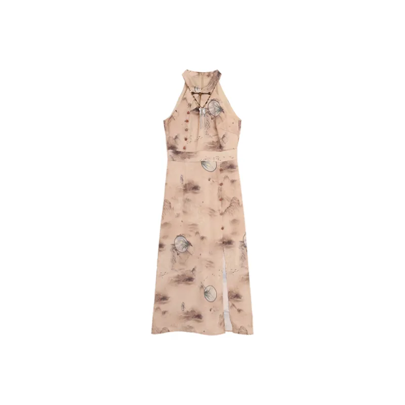 SETIROM Dress Women's Light Khaki-0