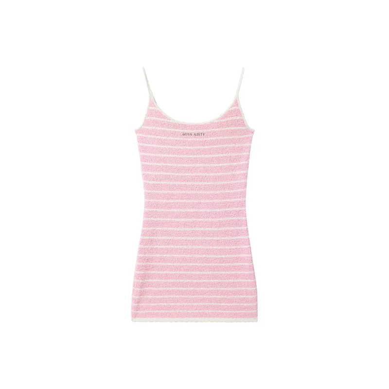 Miss Sixty Slip Dress Women's Light Pink-0