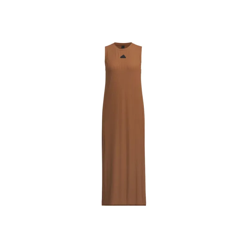 Adidas Sleeveless Dress Women's Brown-0