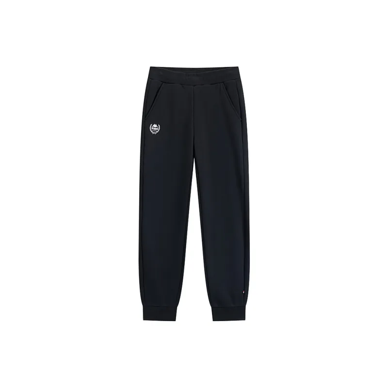 Kappa KAPPA 1916 Knitted Sports Pants Women's Black-0