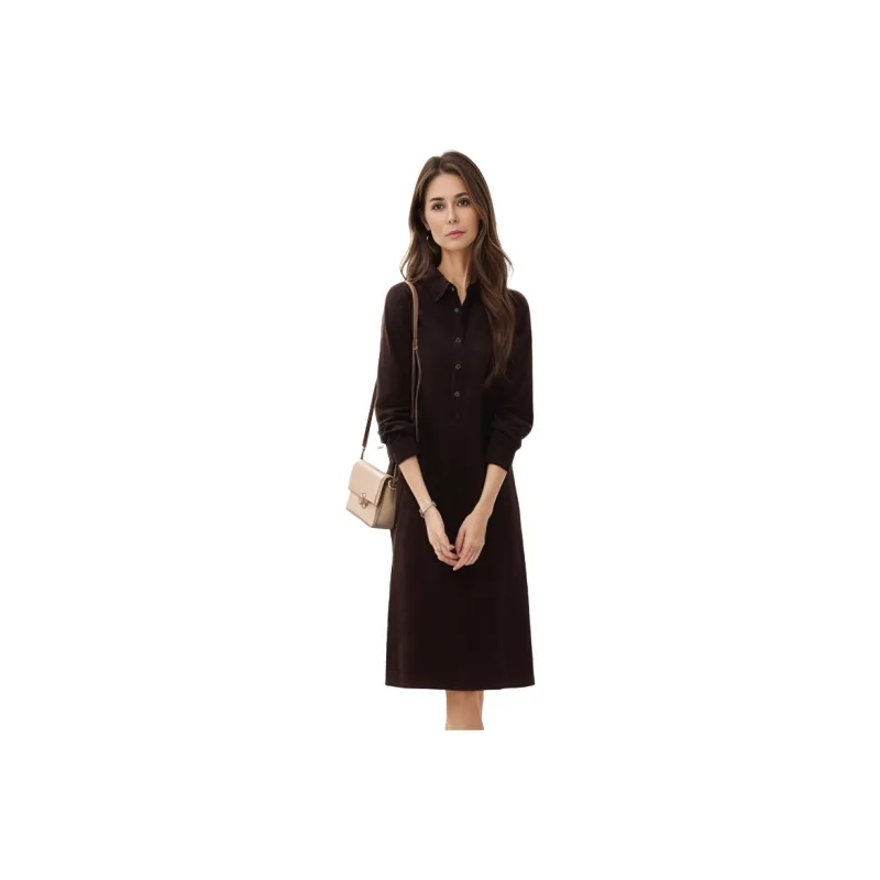 Mapping Long Sleeved Dresses Women's-0