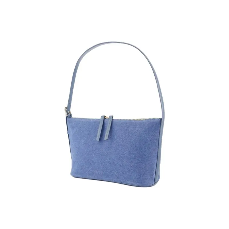 A.P.C Cotton Shoulder Bag Women's Blue-1