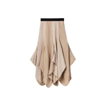 LOEWE Casual Long Skirt Women's Khaki