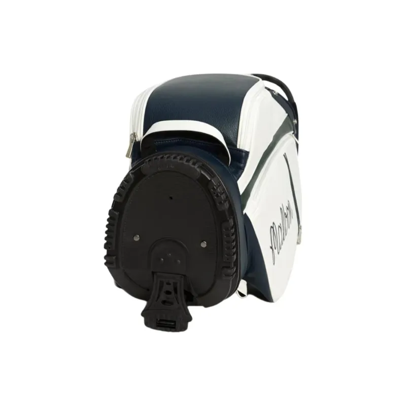 Malbon Golf Polyurethane Storage Bag Unisex White-7