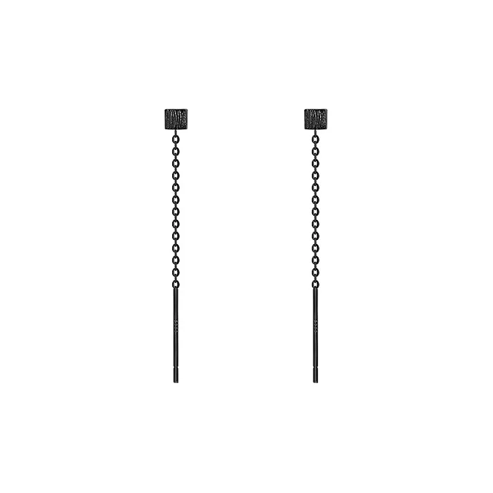 CENTURY&KINDLE S925 Silver Drop Earrings Women's-9