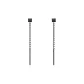 [Black Gold]Cube Drop Earrings
