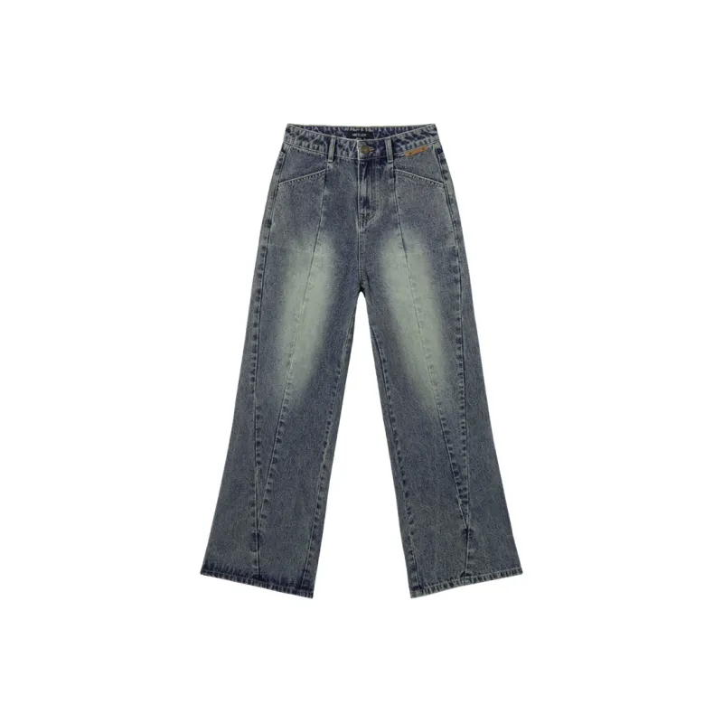 MEETLADY Jeans Women's Denim Blue-0