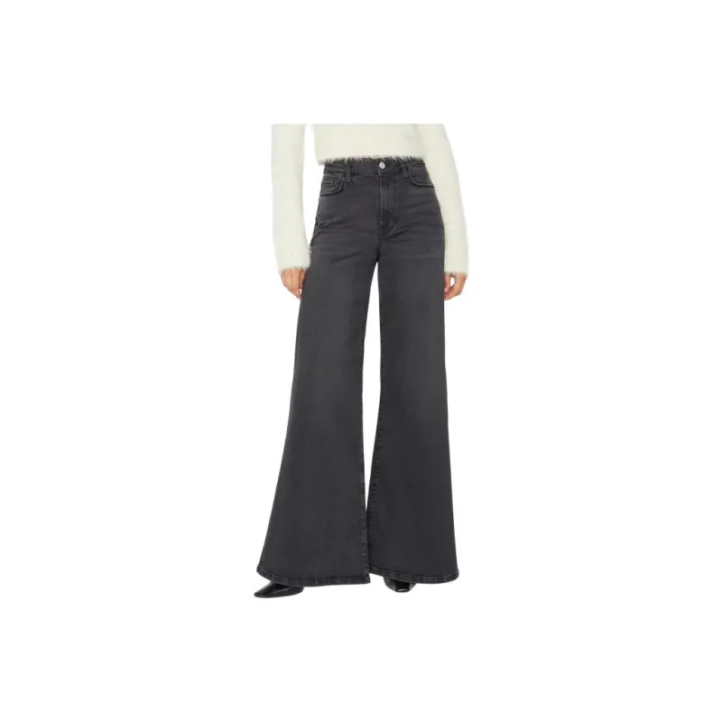 FRAME Le Pixie Stretch Wide-Leg Jeans-0
