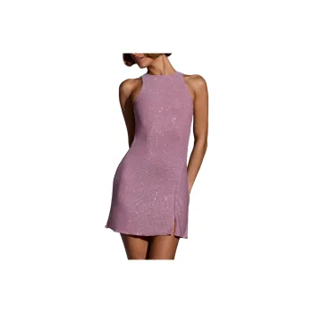 OH POLLY ARABELLA Sleeveless Dress Women's Light Pink/Light Pink