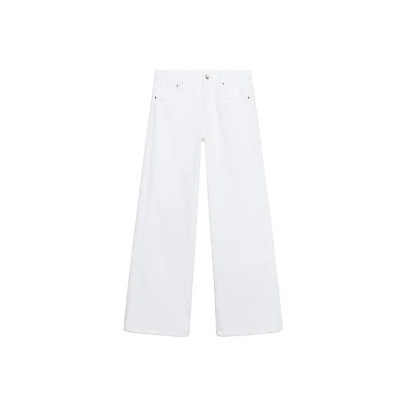 ZARA ZW Series Jeans Women's White-0