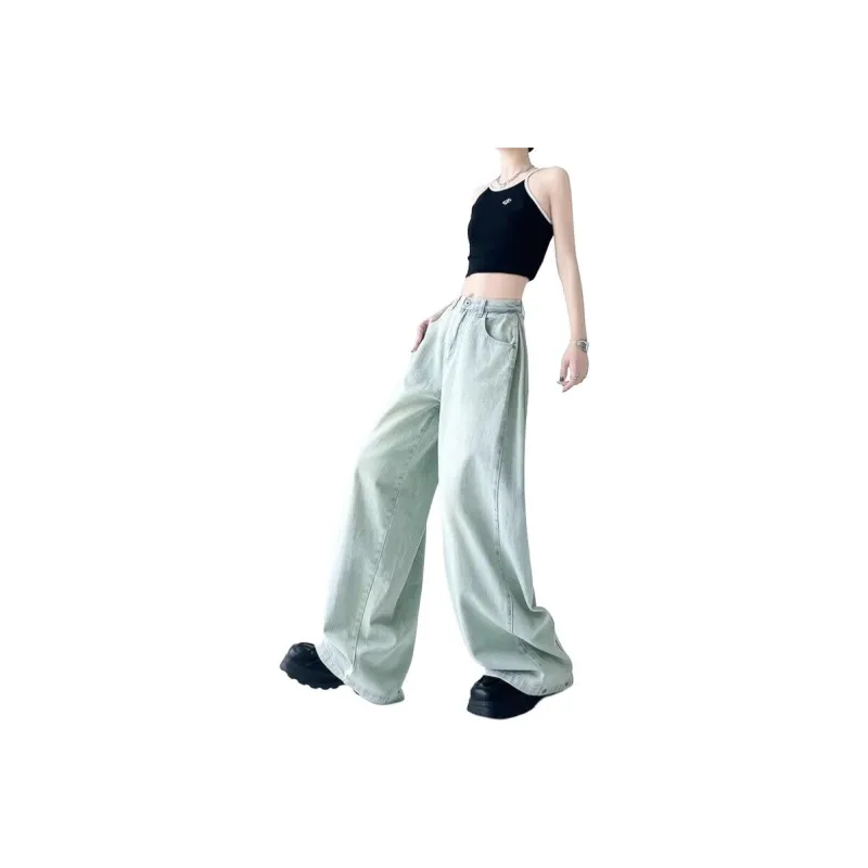 ADOONGA Jeans Women's Light Blue-0