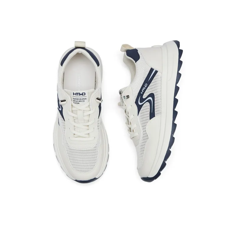 Hotwind Jogging Shoes Height Increasing Abrasion Resistant Slip Resistant Low Top Casual Shoes Men's-1