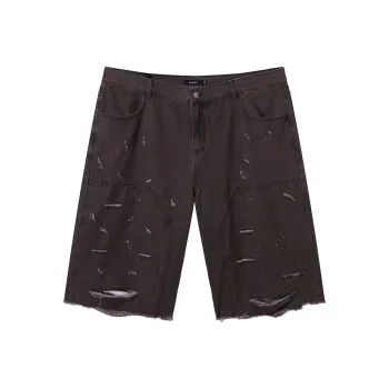 N MAX Denim Shorts Unisex
