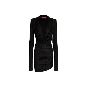 GAUGE81 Utena Cowl neck Mini Dress