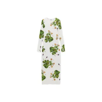 LOEWE Tube Dress 'White/Multicolor'