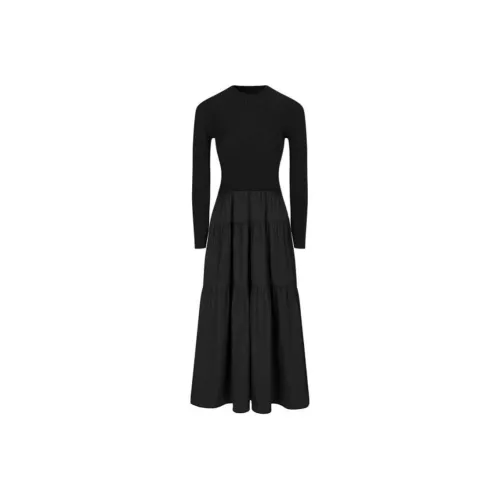 MOUSSY 여성 긴팔 원피스