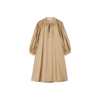 COS Long-Sleeved Dresses Women's Beige