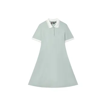 FILA Short Sleeved Dress Women's Oat Gray