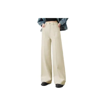 YUNGE Jeans Women's Beige Apricot