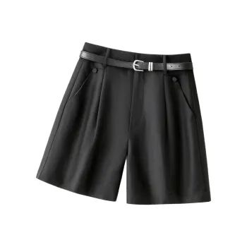 IHIMI Casual Shorts Women's Black
