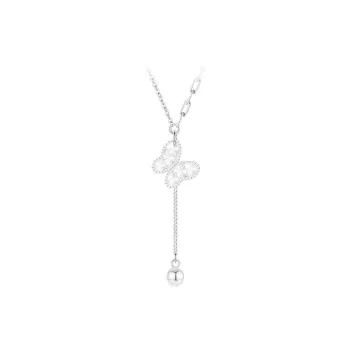 TAOHUAZHAOZHAO S925 Silver Necklaces Women's