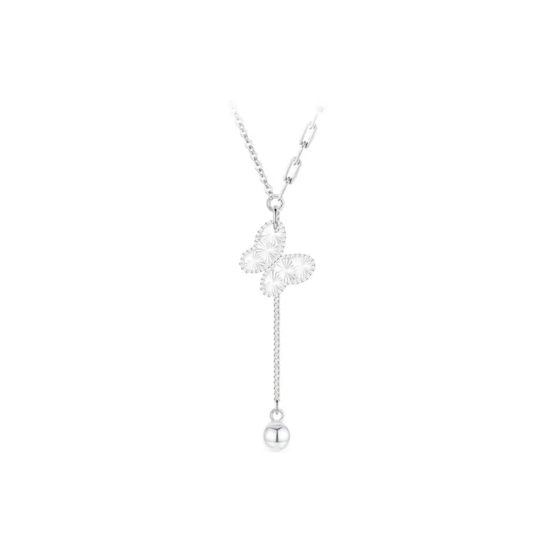 TAOHUAZHAOZHAO S925 Silver Necklaces Women's-0
