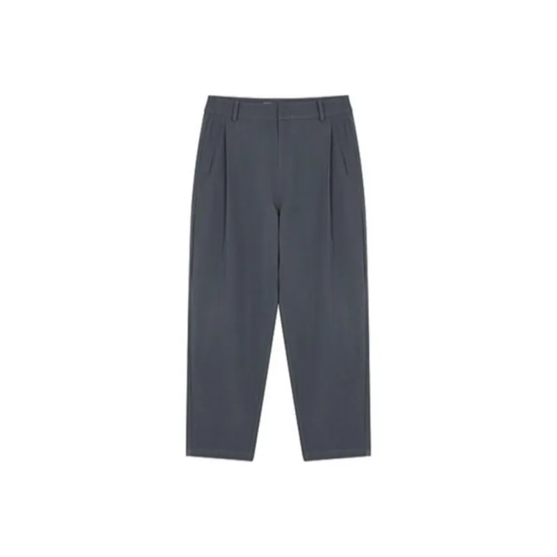 Mo Han Yi Mei Suit Trouser Women's Gray Blue-0