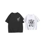 Black Regular+White Short