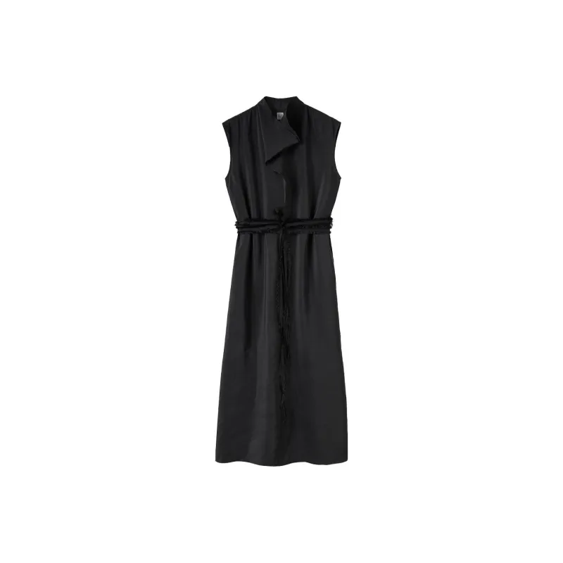 TOTEME Sleeveless Dresses Women's Black-0