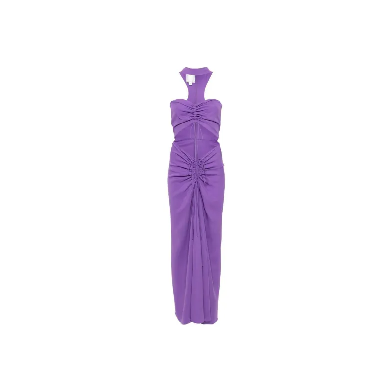 Christopher Esber Reversed Halter Disconnect Maxi Dress-0