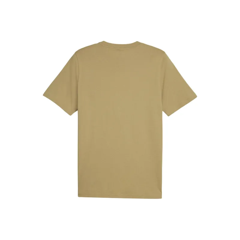PUMA GRAPHICS Collegiate T Shirt Men's Light Brown-1