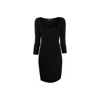 DSQUARED 2 Three Quarter sleeved Fitted Dress