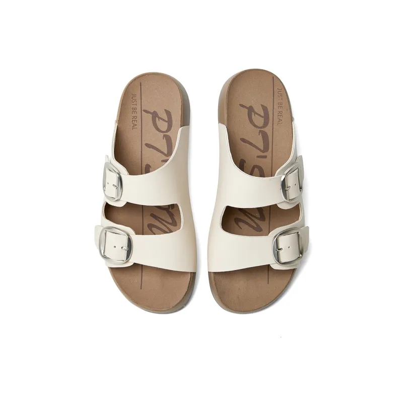 PT'SON Rubber Sole Abrasion Resistant Slide Slippers Women's-4