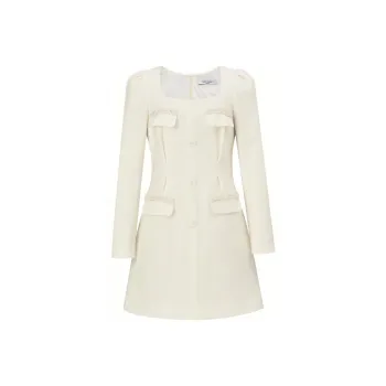 TAMMY TANGS Long Sleeved Dress Women's White