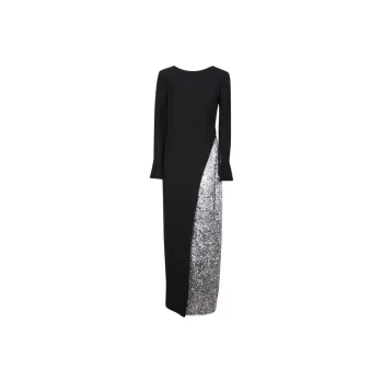 Givenchy SS23 Long Sleeved Dress Women's Black