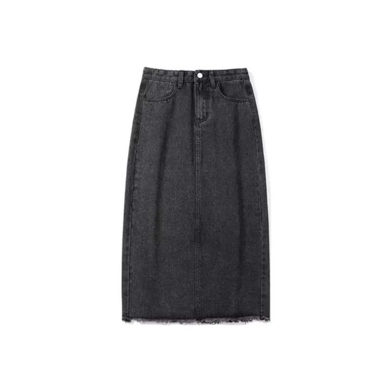 SONGS ALONG Denim Long Skirts Women's-0