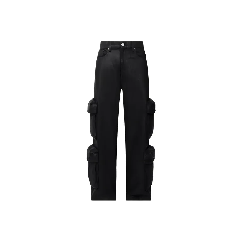 AMIRI Wide leg Cargo Jeans-0