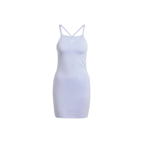 Adidas Originals Slip Dresses Women's Purple