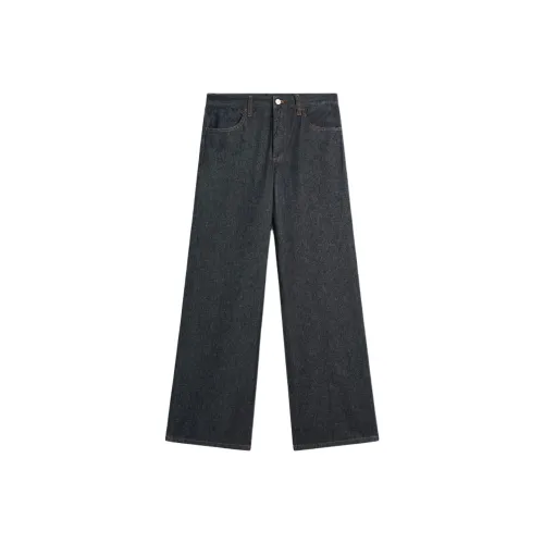 Massimo Dutti Jeans Women's Pitch Black Gray