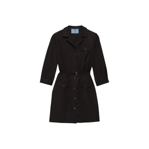 PRADA Poplin Mini Dress