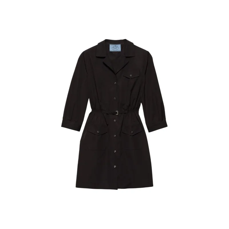 PRADA Poplin Mini Dress-0