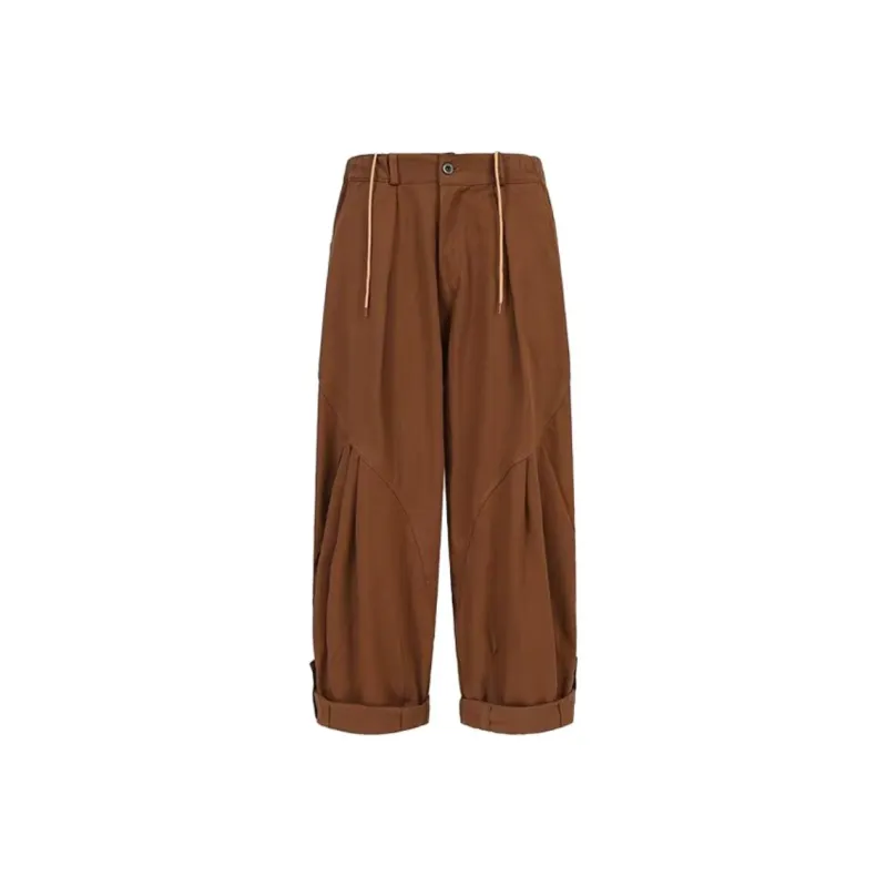 TONYBEAR Casual Pants Men Brown-0